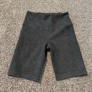 Zella ribbed biker shorts